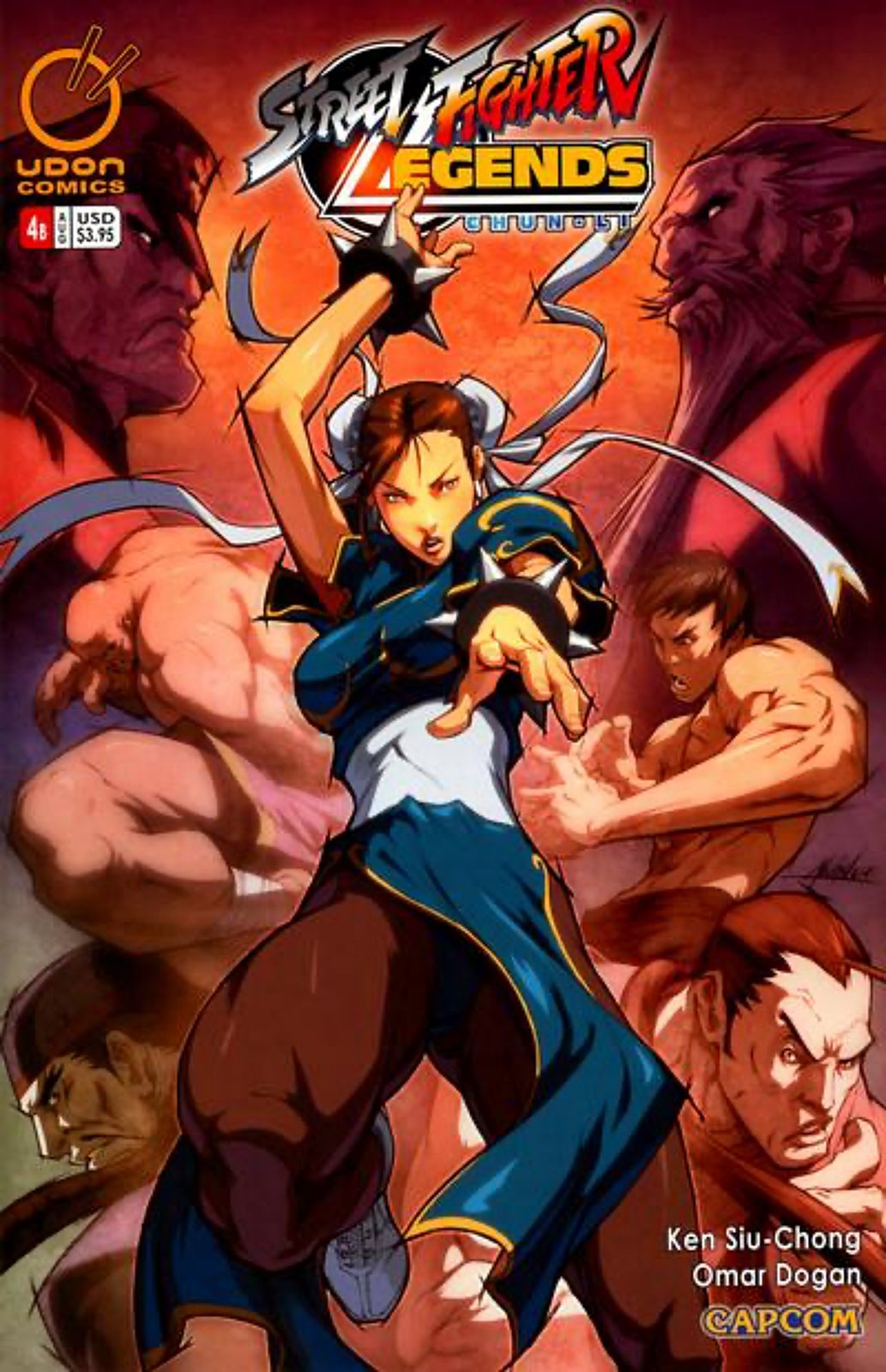Street Fighter Legends: Chun-Li #4B (2009) Udon Comics