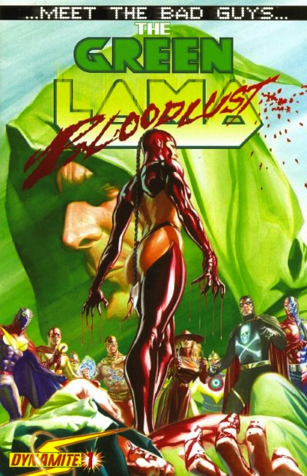 Project Superpowers: Meet the Bad Guys #1 Standard Cover (2009) Dynamite