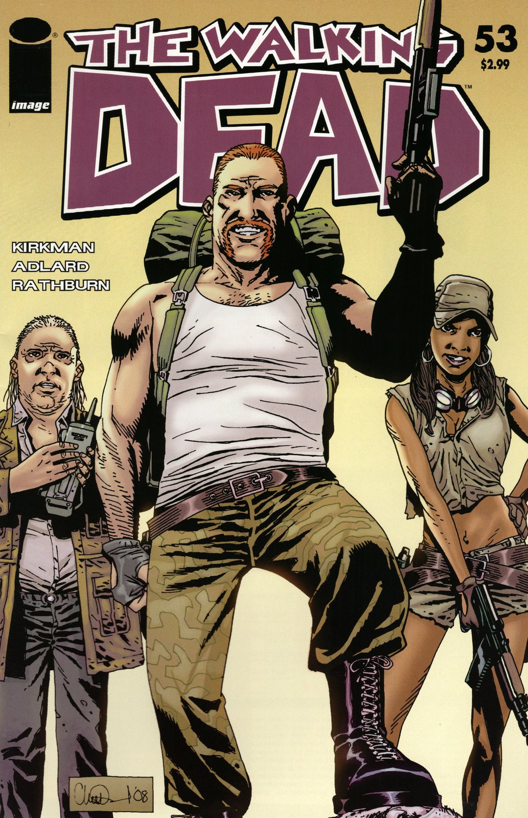 Walking Dead #53 Direct Edition Cover (2003-2019) Image Comics