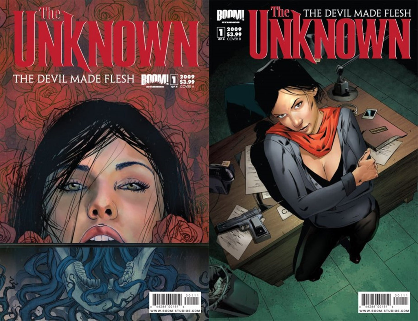 The Unknown: The Devil Made Flesh #1 (2009) Boom! Comics - 2 Comics