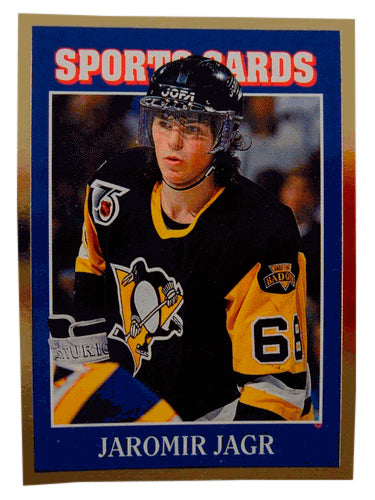 1992 Allan Kaye's Sports Cards #38 Jaromir Jagr Pittsburgh Penguins