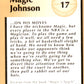 1991 Tuff Stuff Jr. Special Issue NBA FInals #17 Magic Johnson Lakers