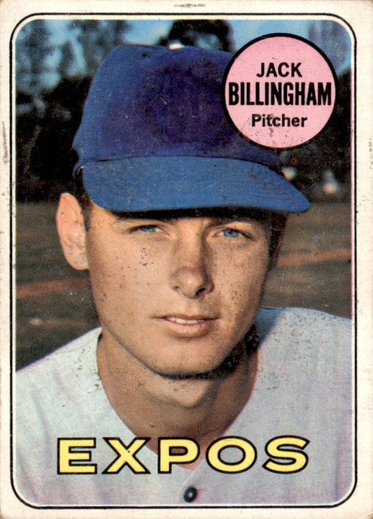 1969 Topps #92 Jack Billingham Montreal Expos GD
