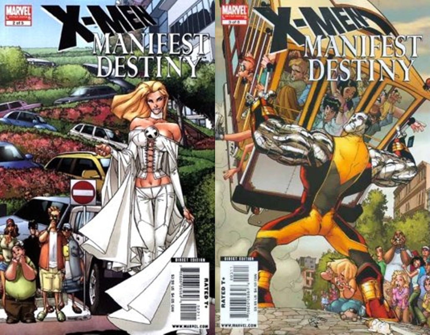 X-Men: Manifest Destiny #2-3 (2008-2009) Marvel Comics - 2 Comics