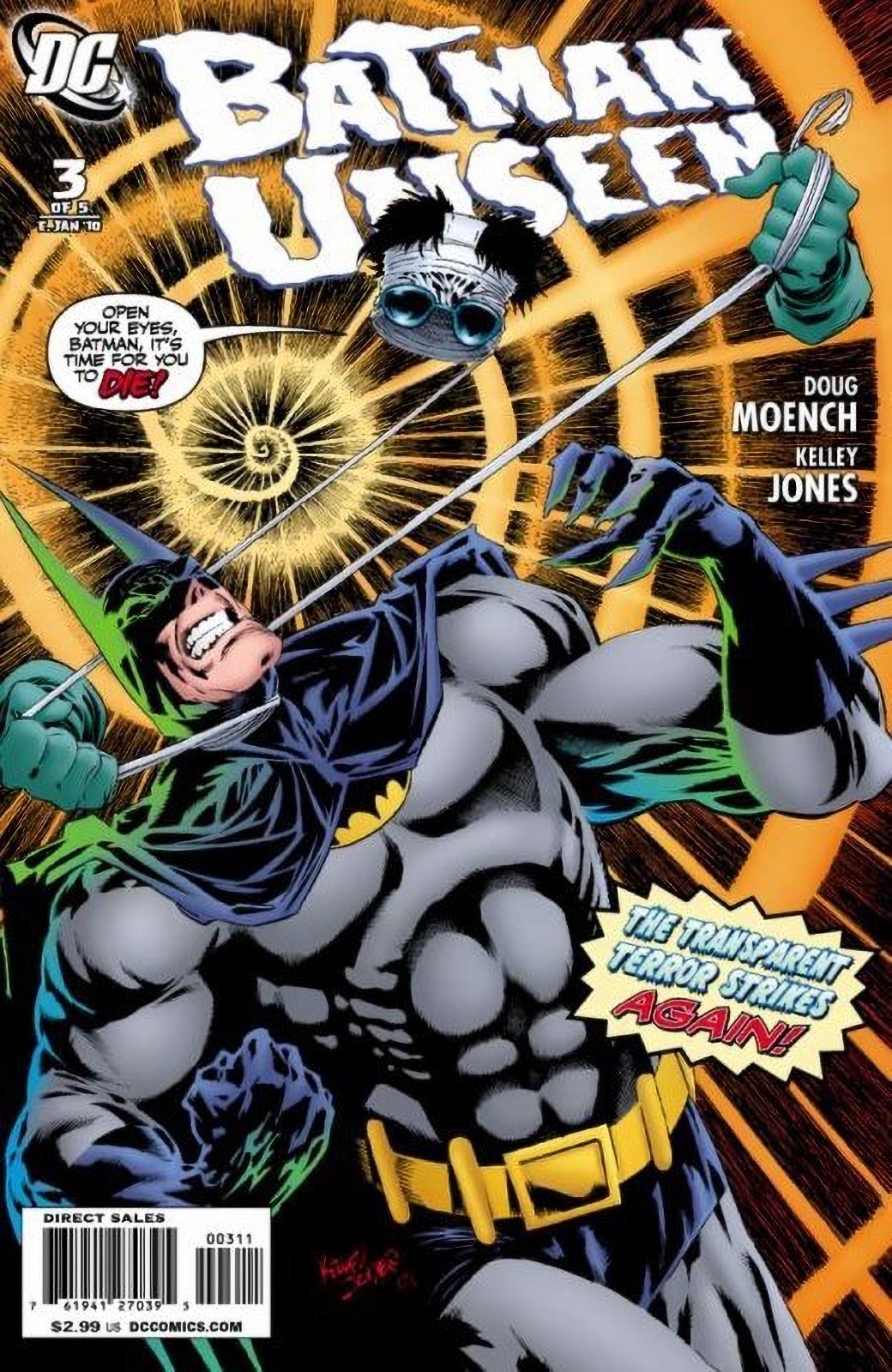 Batman Unseen #3 (2009-2010) DC Comics