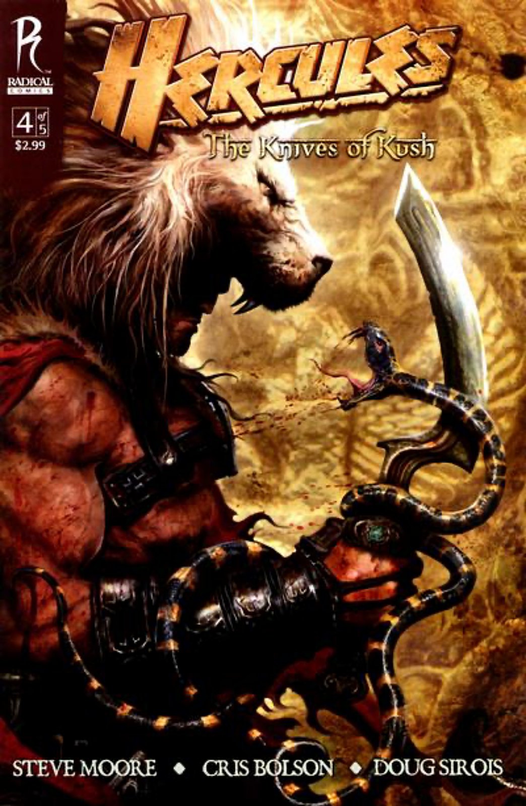 Hercules: The Knives of Kush #4A (2009) Radical Comics