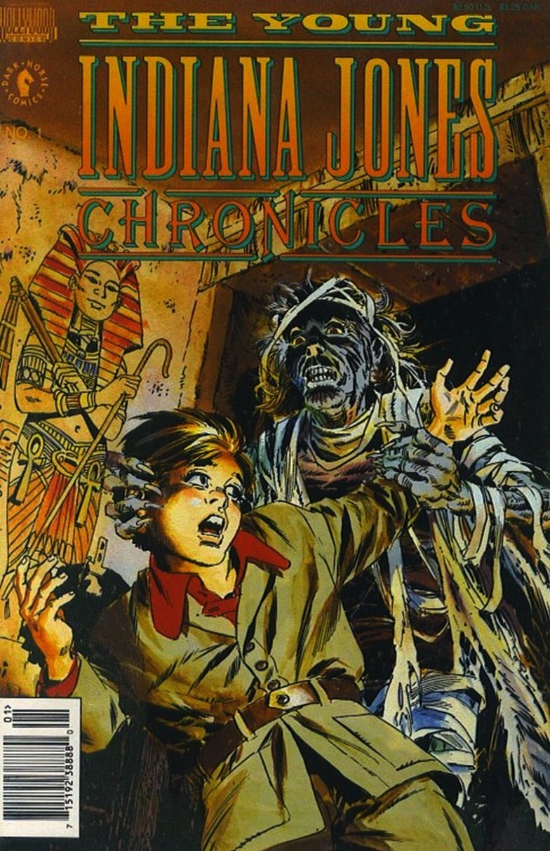 The Young Indiana Jones Chronicles #1 Newsstand Cover (1992-1993) Dark Horse