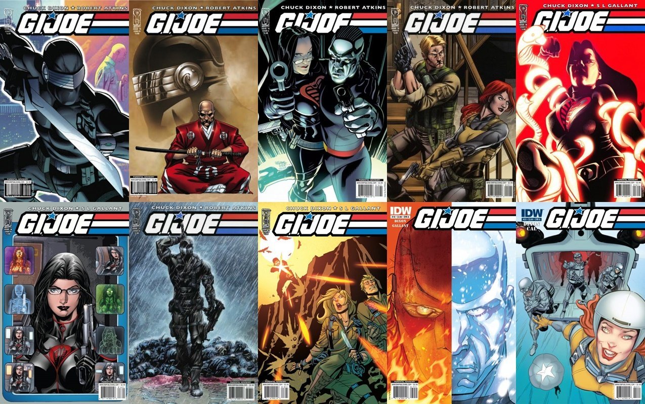 G.I. Joe #14-20 (2008-2011) Limited Series IDW Comics Comics - 10 Comics