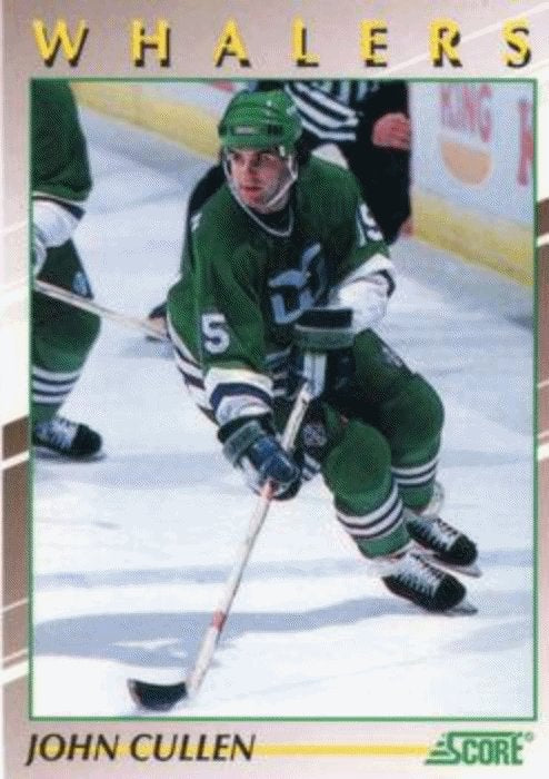 1991-92 Score Young Superstars Hockey 5 John Cullen
