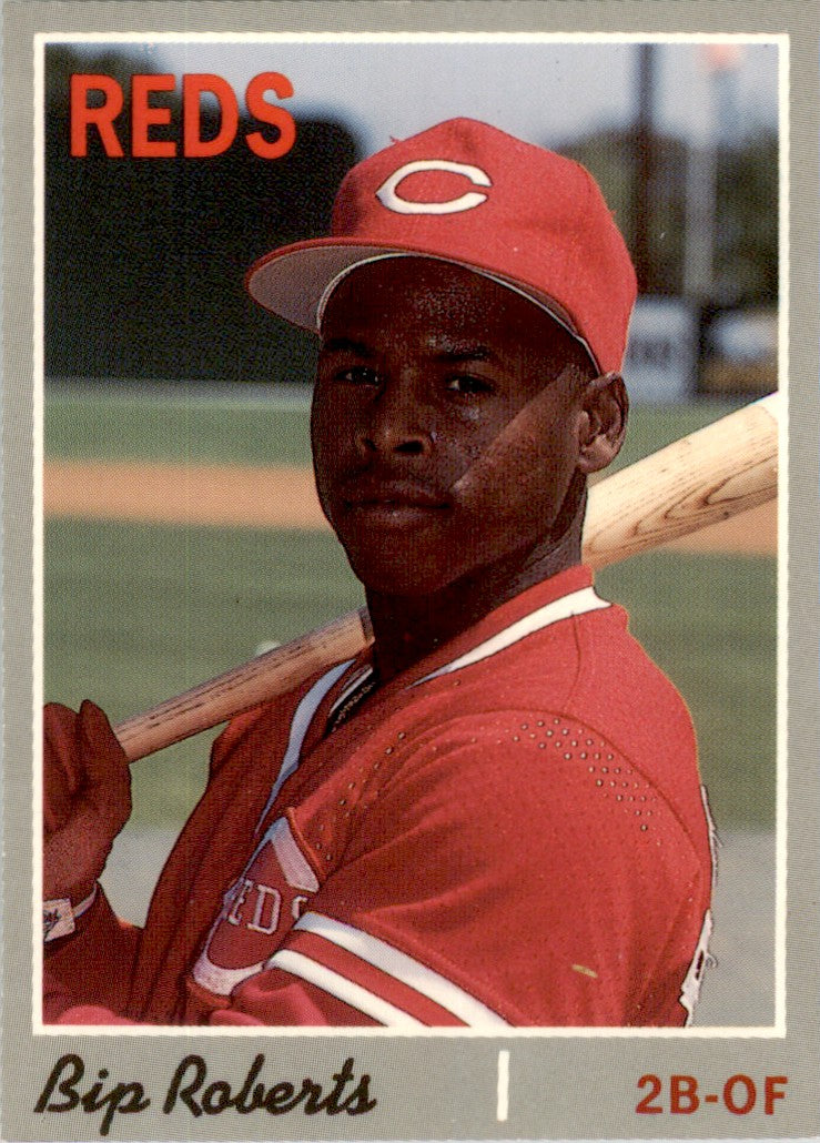1992 Baseball Cards Magazine '70 Topps Replicas #68 Bip Roberts Reds