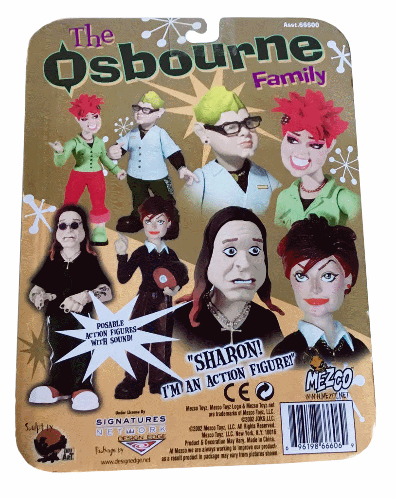 The Osbourne Family Kelly Osbourne Action Figure 2002 Mezco