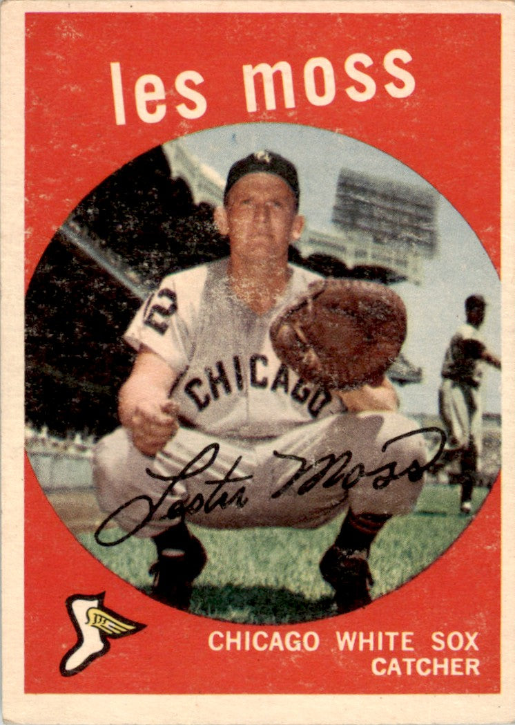 1959 Topps #453 Les Moss Chicago White Sox GD+