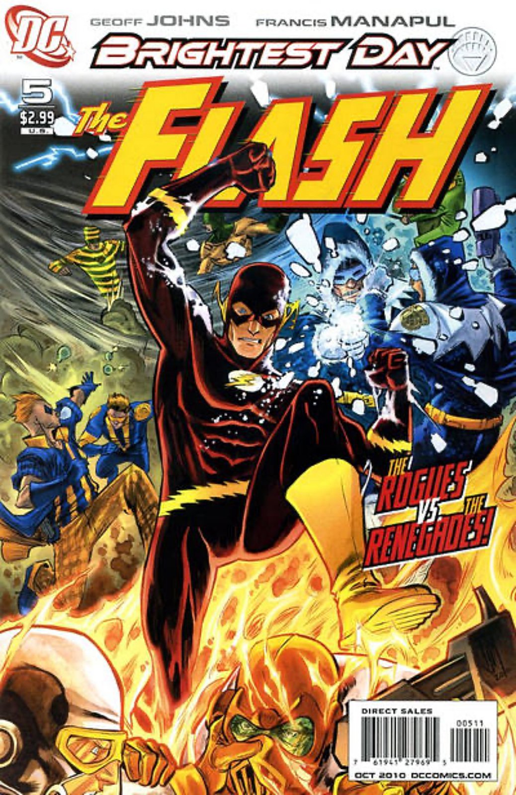 The Flash #5 (2010-2011) DC Comics