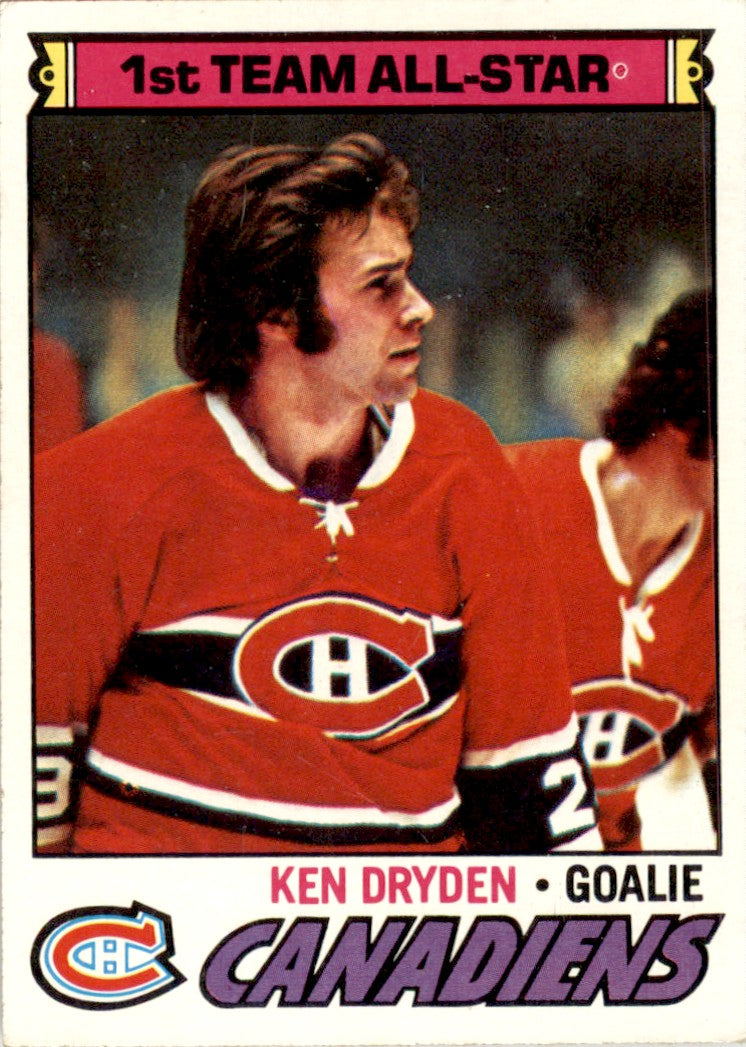 1977 Topps #100 Ken Dryden Montreal Canadiens EX-MT