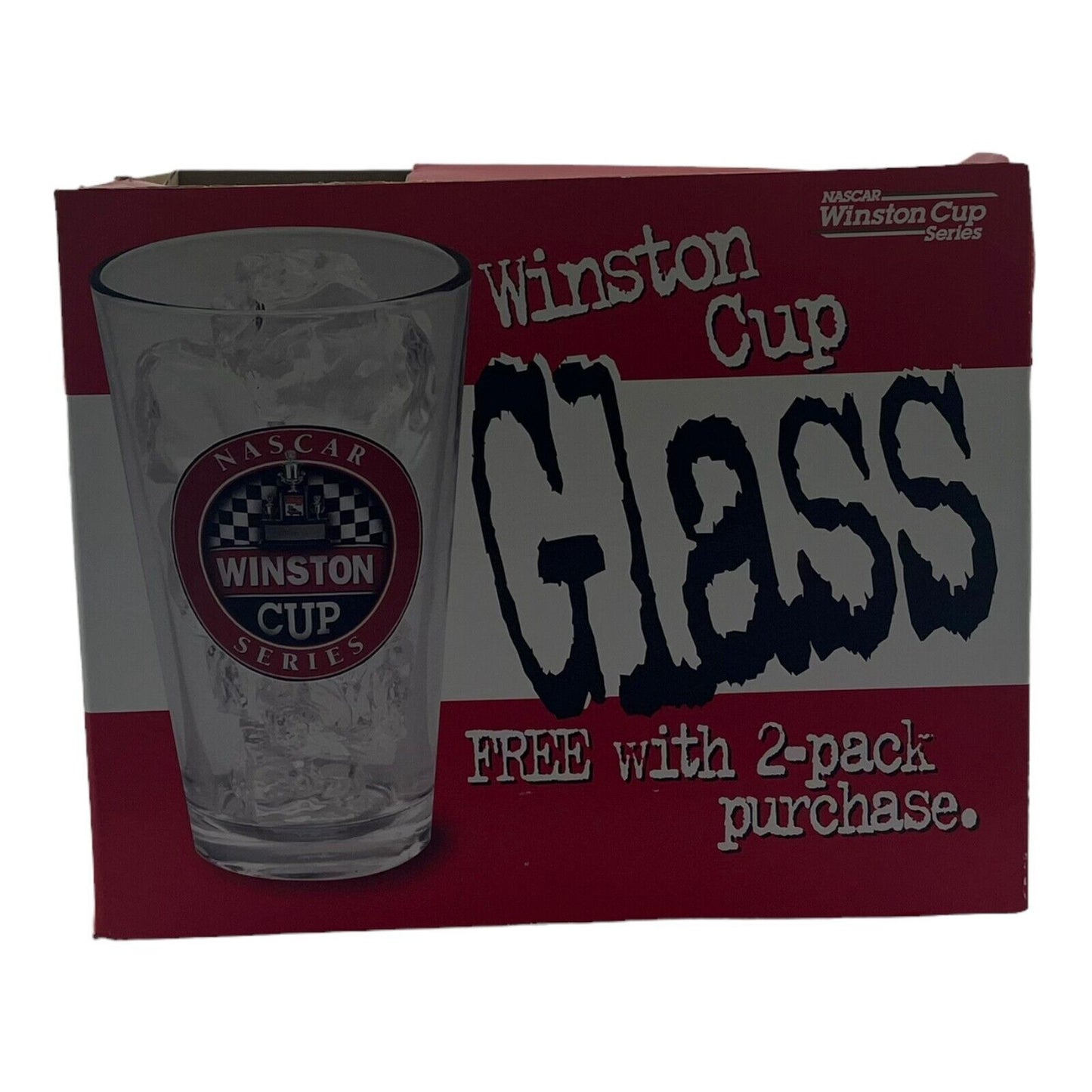 Nascar Winston Cup Series Pint Glass New in Package