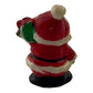 Santa Clause 1.5 Inch Vintage Plastic Figurine