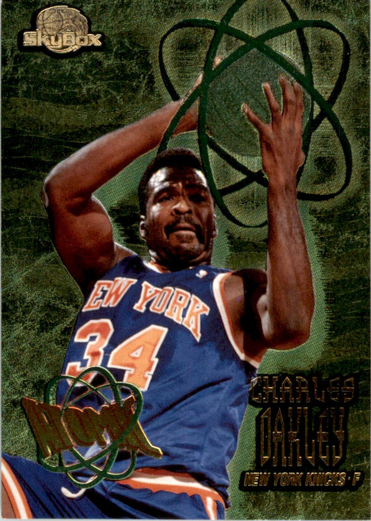 1995 SkyBox Premium Atomic #A2 Charles Oakley New York Knicks