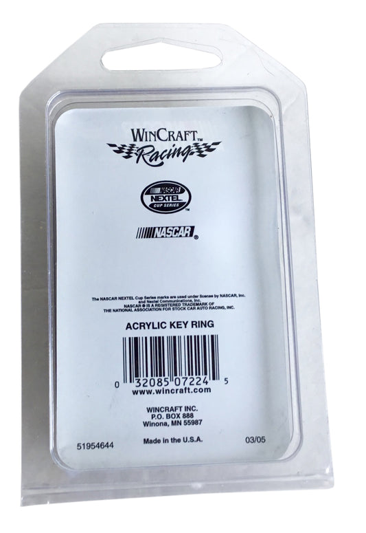 Tony Stewart #20 Home Depot 2 Inch X 1.5 Inch Acrylic Key Ring