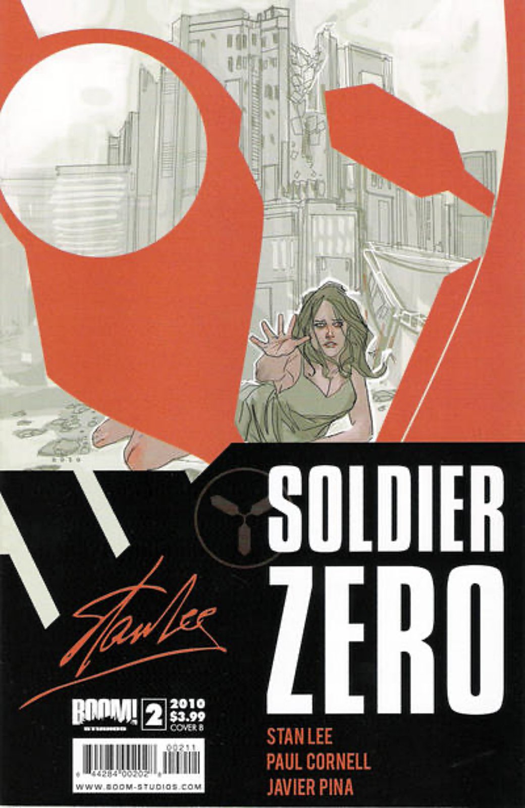 Soldier Zero #2B (2010-2011) Boom! Comics