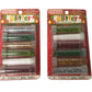 (2) Christmas 6 Color Glitter Variety Packs Lot