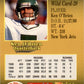 1991 Wild Card 10 Stripe #20 Ken O'Brien New York Jets
