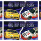 (5) 1994 SkyBox Racing #25 Darrell & Michael Waltrip 4 1/2" x 2 1/2" Card Lot