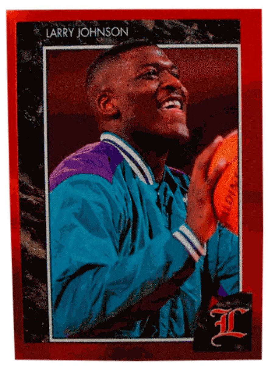 1992 Legends #34 Larry Johnson Charlotte Hornets