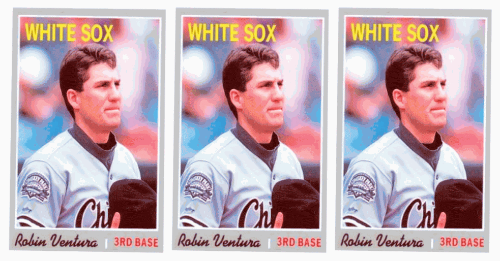 (3) 1992 Baseball Card Monthly #29 Robin Ventura Baseball Card Lot White Sox