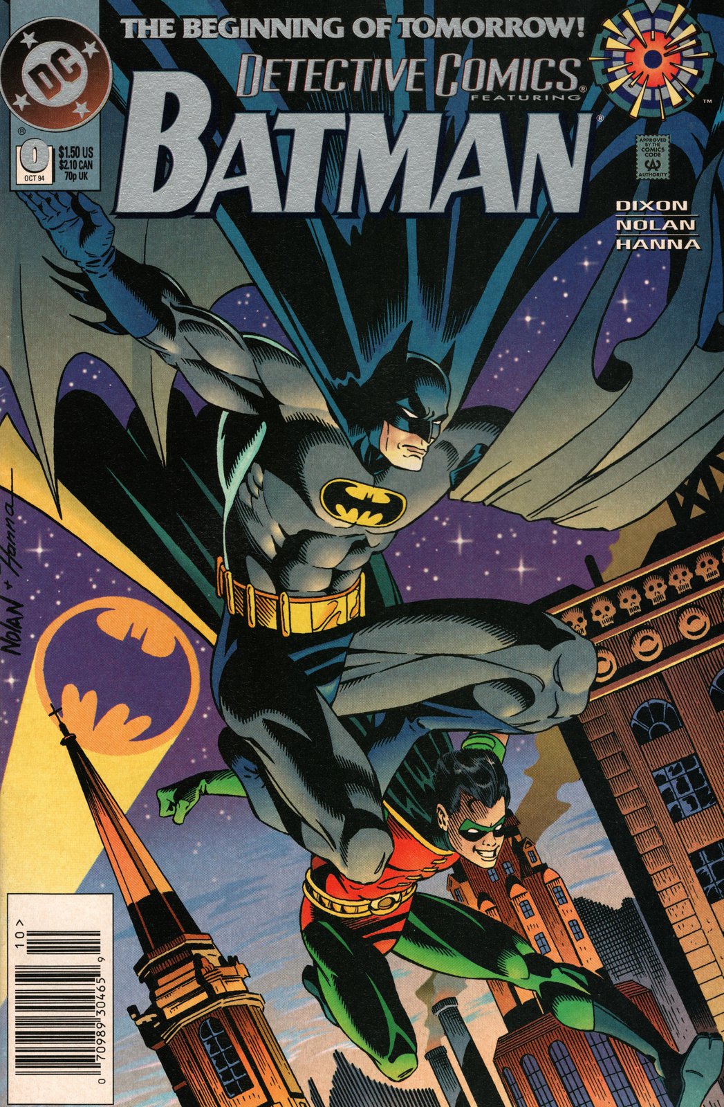 Detective Comics #0 Newsstand Cover (1937-2011) DC Comics