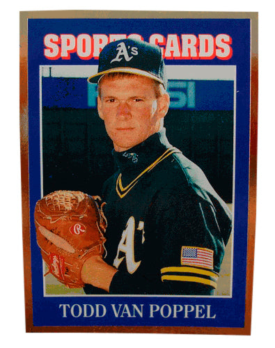 1992 Allan Kaye's Sports Cards News Magazine Multi-Sport 41 Todd Van Poppel