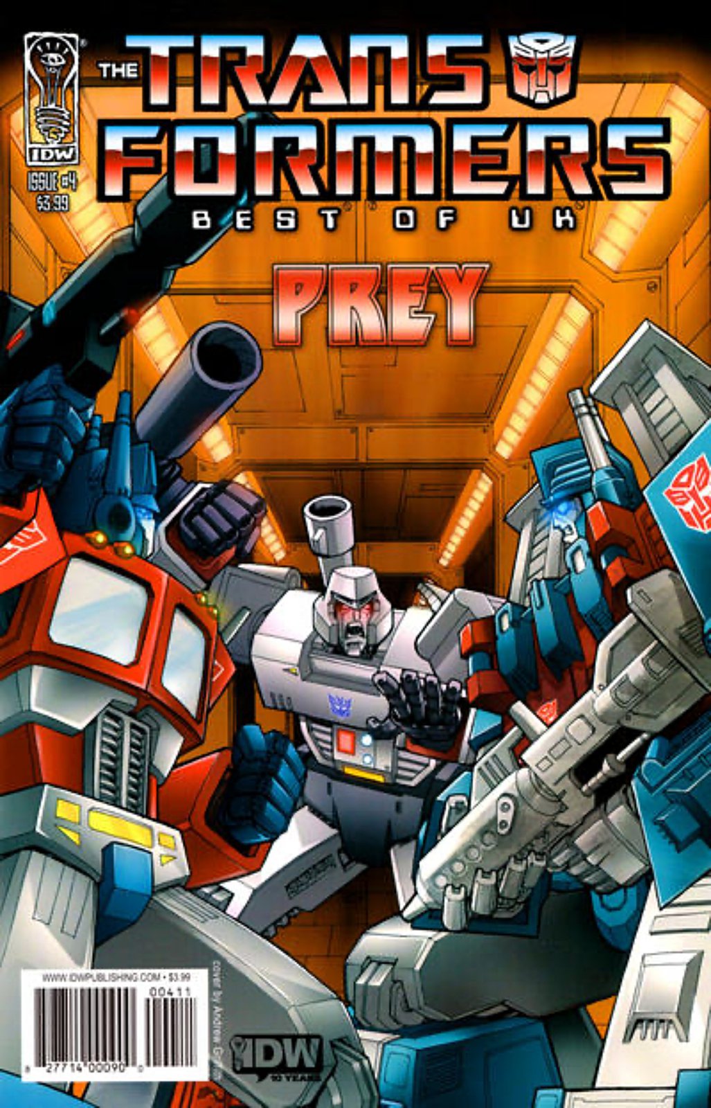 Transformers: Best of UK - Prey #4 (2009) IDW Comics