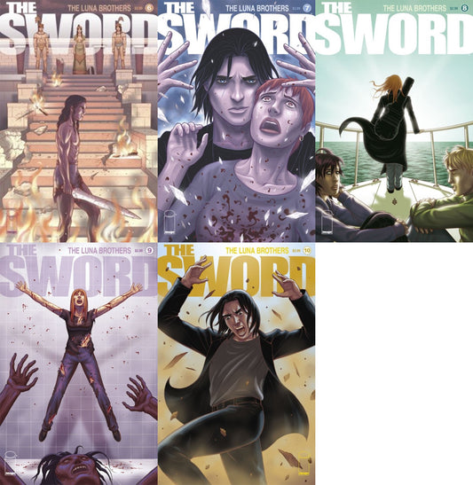 The Sword #6-10 (2007-2010) Image Comics - 5 Comics