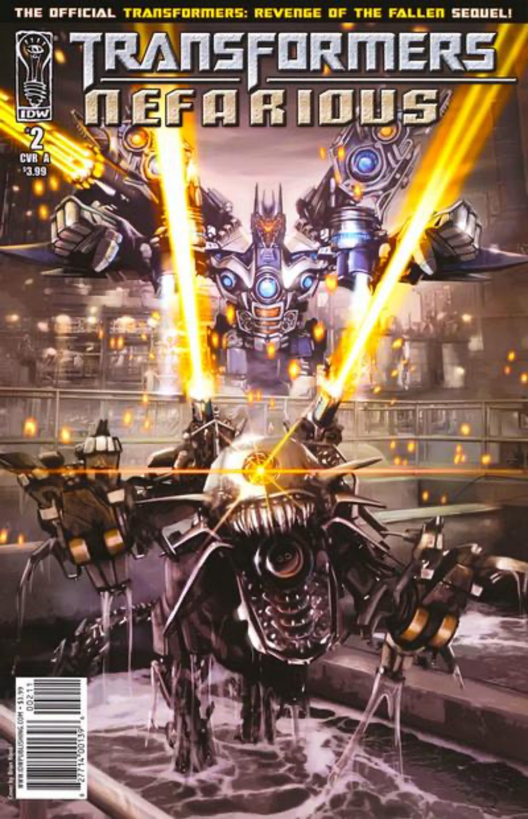 Transformers: Nefarious #2A (2010) IDW