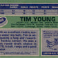 1976 Topps #158 Tim Young RC Minnesota North Stars EX