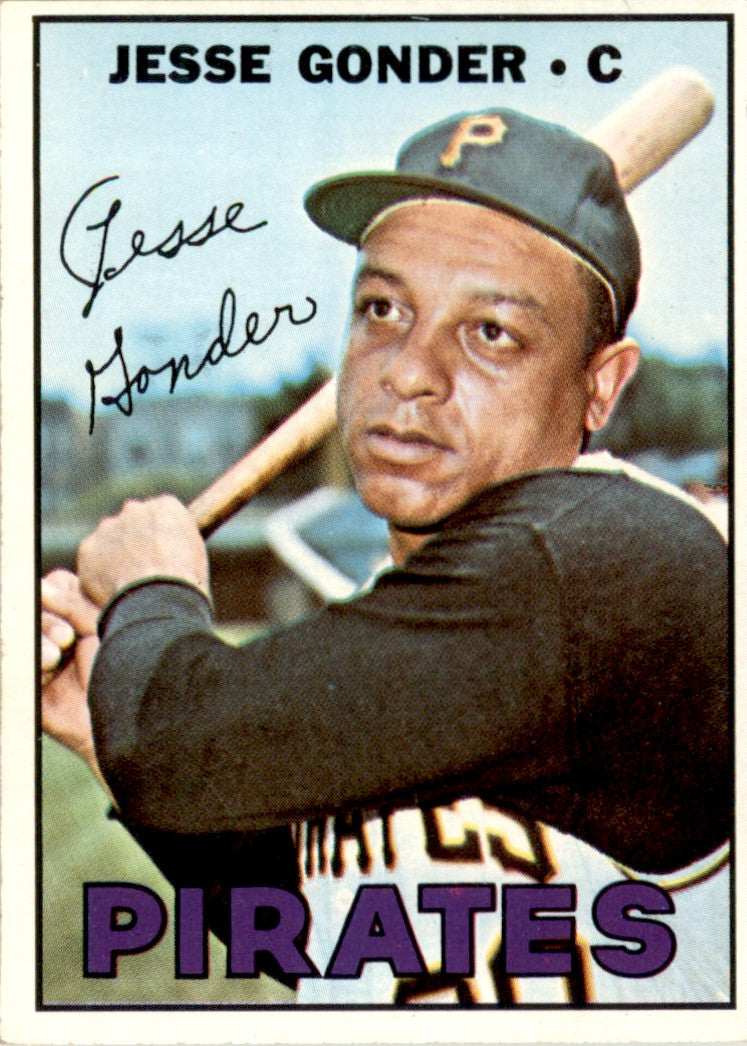 1967 Topps #301 Jesse Gonder Pittsburgh Pirates EX