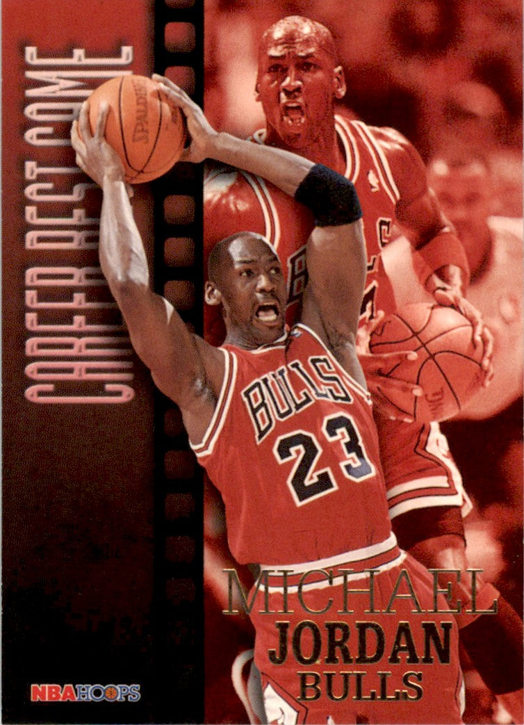 1996 Hoops #335 Michael Jordan Chicago Bulls