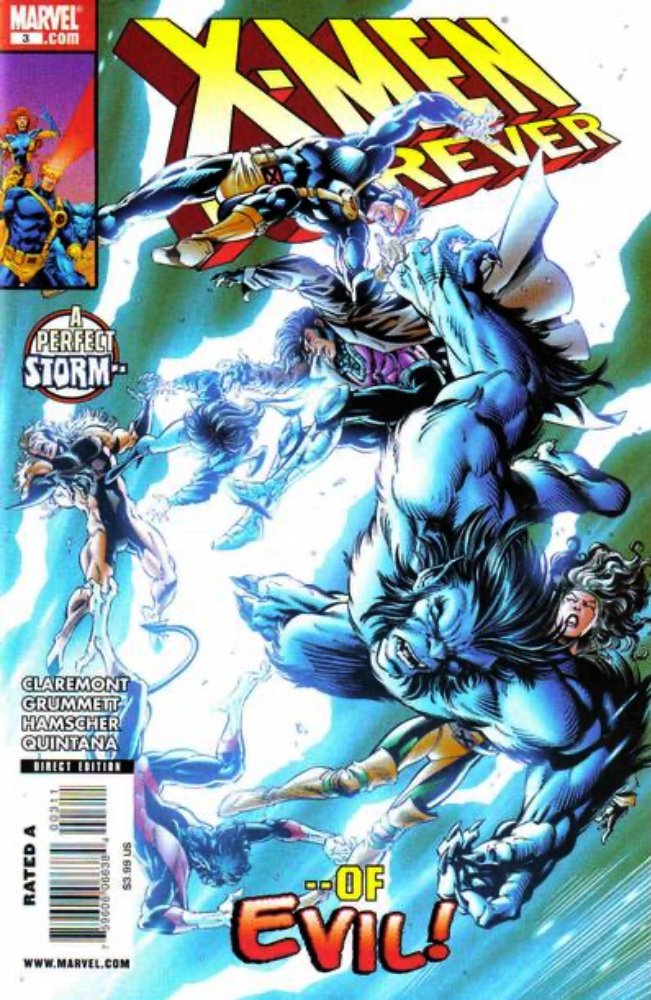 X-Men Forever #3 (2009-2010) Marvel Comics