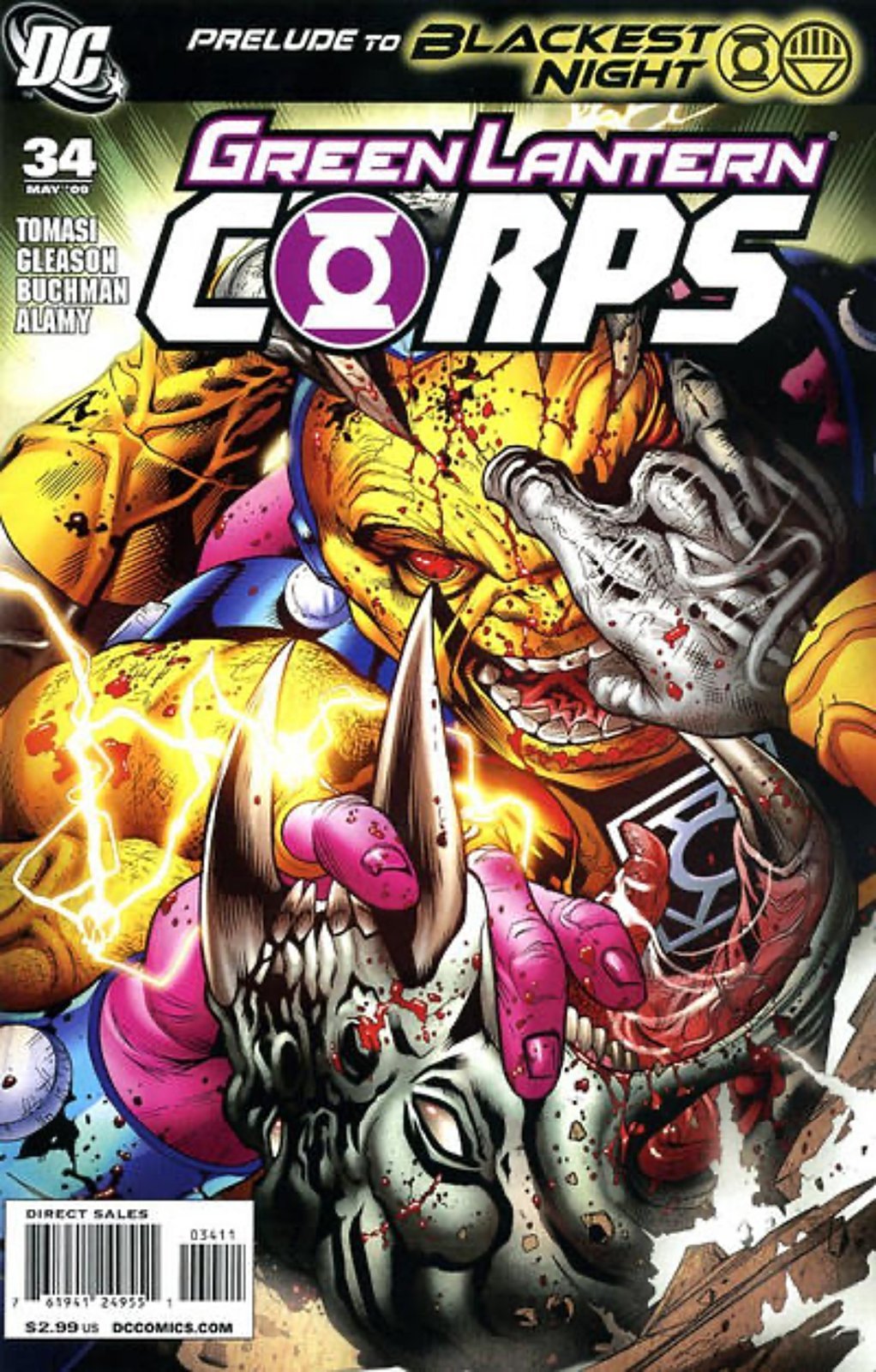 Green Lantern Corps #34 (2006-2011) DC Comics