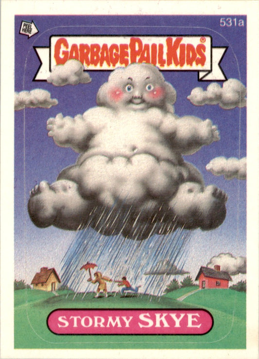 1988 Garbage Pail Kids Series 13 #531a Stormy Skye NM-MT