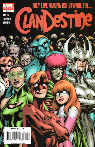 Clandestine #1 (2008) Marvel Comics