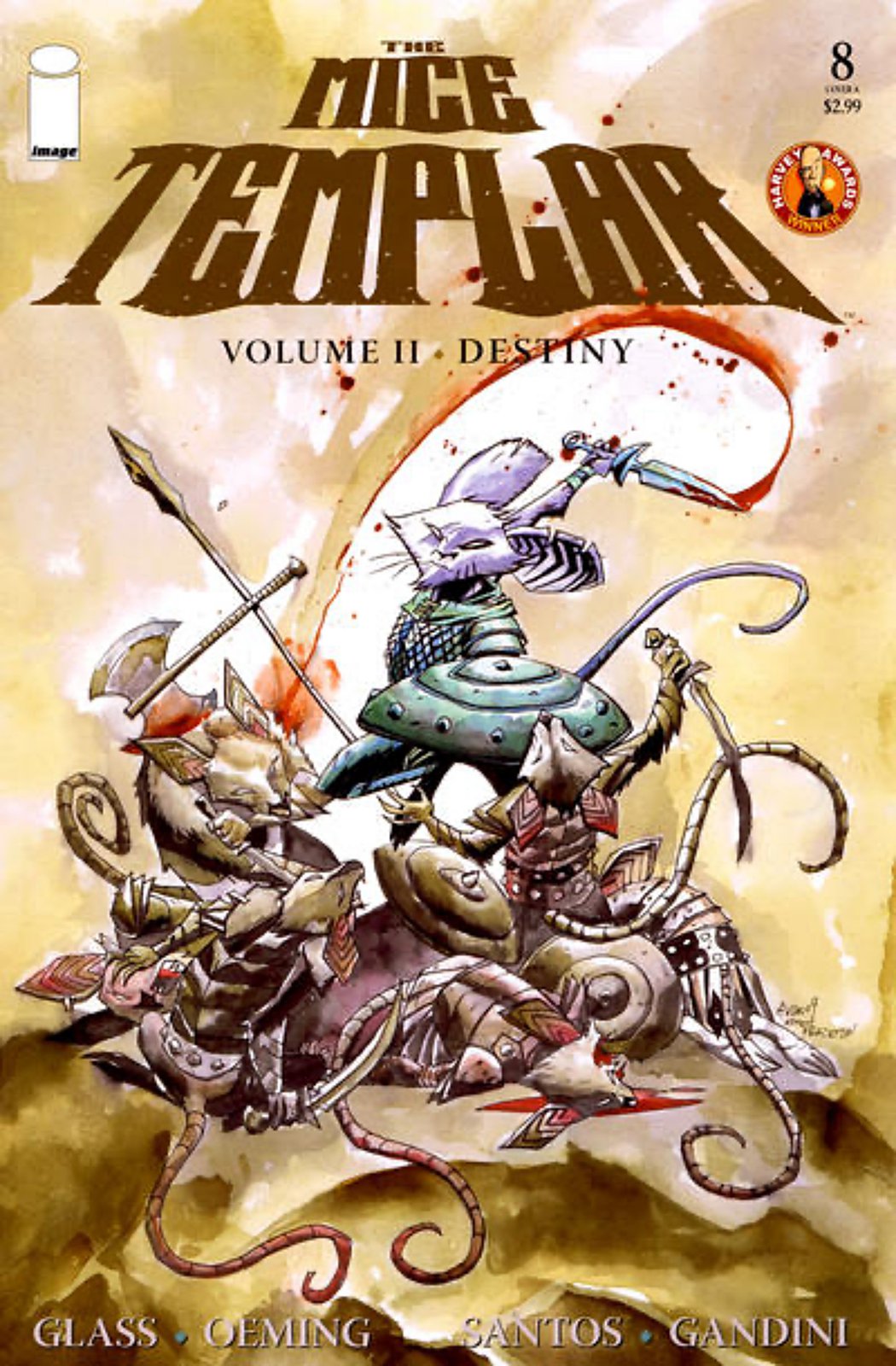 The Mice Templar Volume II: Destiny #8A (2009-2010) Image Comics
