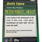 1999 Topps - Picture Perfect #P2 Brett Favre Green Bay Packers