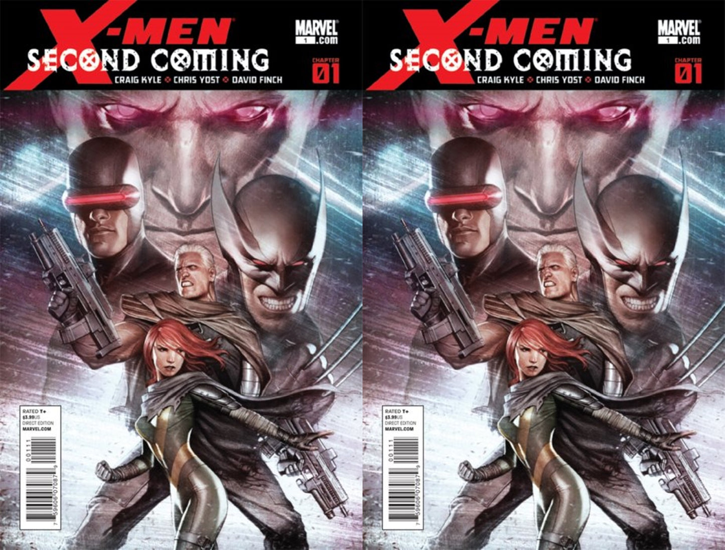 X-Men: Second Coming #1 (2010) Marvel Comics - 2 Comics