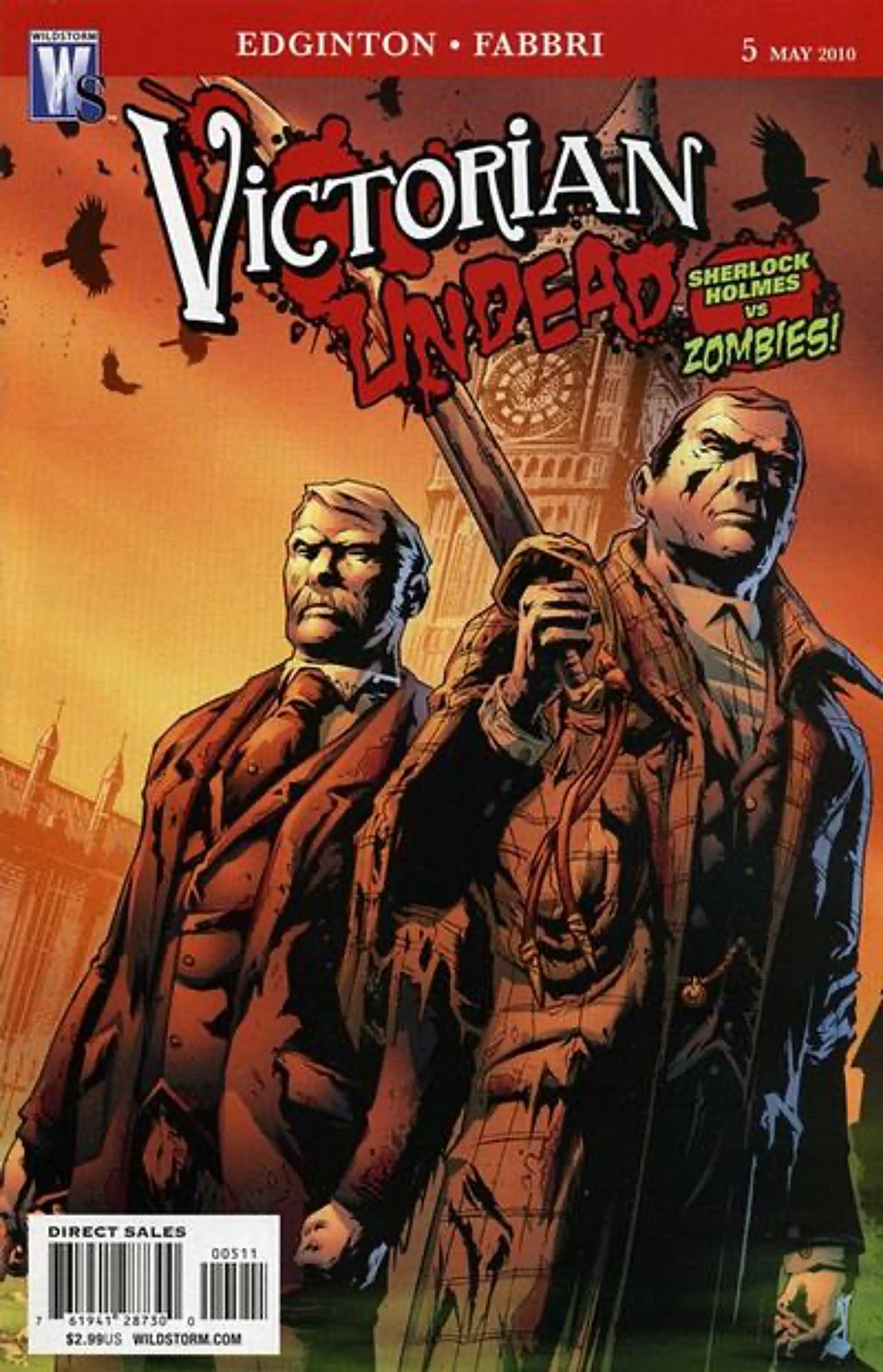 Victorian Undead #5 (2010) Wildstorm