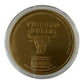 NBA Elite Basketball Michael Jordan Gold Medallion Chicago Bulls Highland Mint