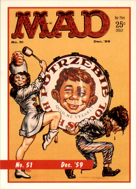 1992 Lime Rock MAD Magazine Series 1 Promos #1 Issue 51 December 1959