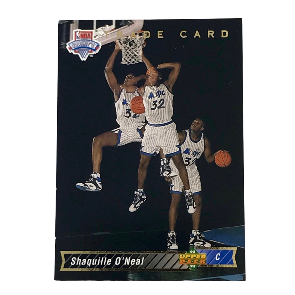 1992-93 Upper Deck #1b Shaquille O'Neal RC Magic