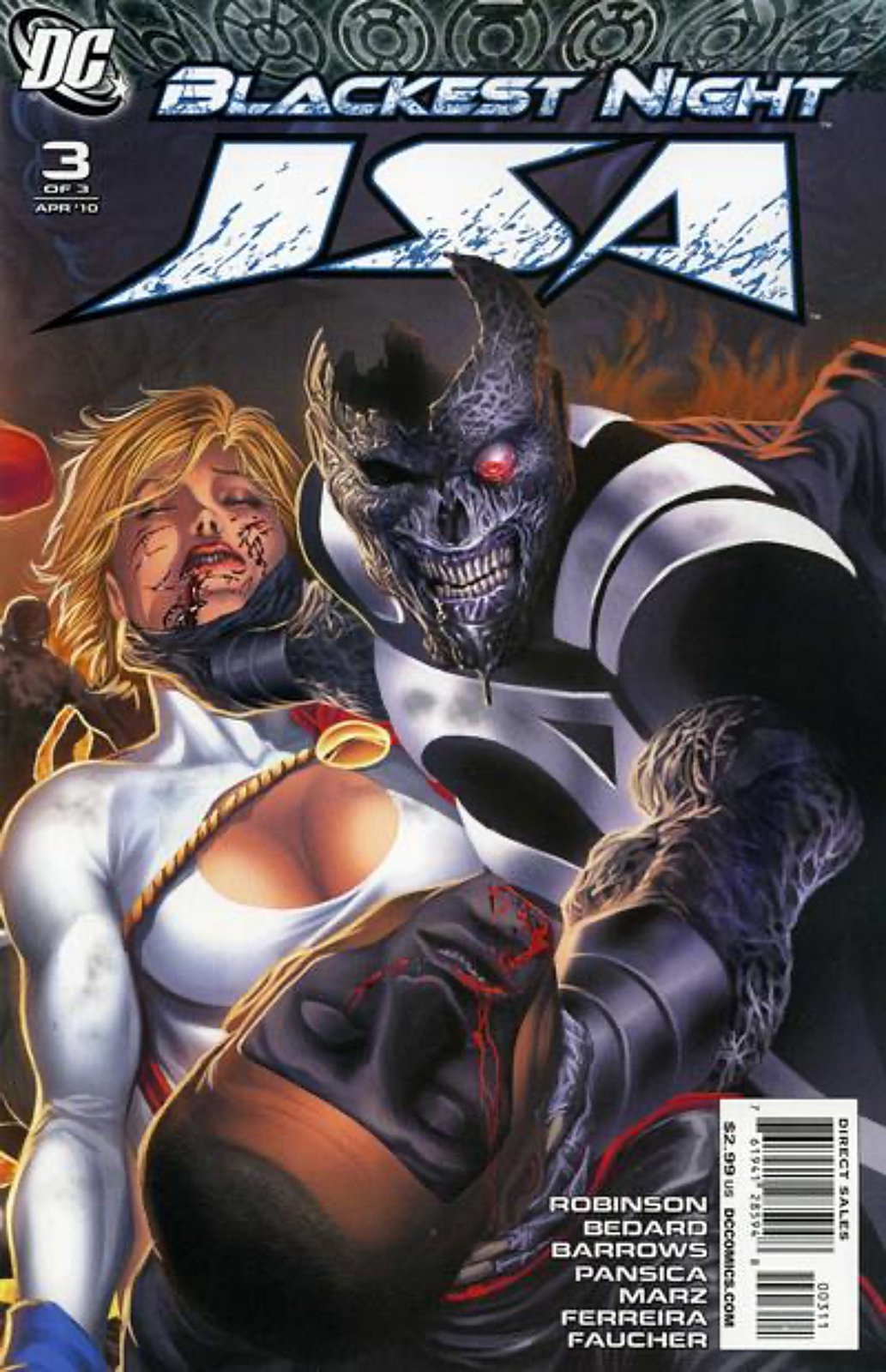 Blackest Night: JSA #3 (2010) DC Comics