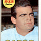 1969 Topps #341 Dave Adlesh St. Louis Cardinals VG