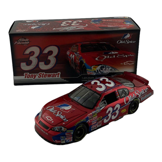 1:24 Scale Tony Stewart #33 Old Spice Diecast Vehicle 2007 Action